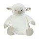 image 1 of Mumbles Zippie Lamb Plush Toy - Cream - 42cm