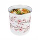 image 6 of Cherry Blossom Food Waste Caddy - Metal 2L Decorative Kitchen Compost Bin