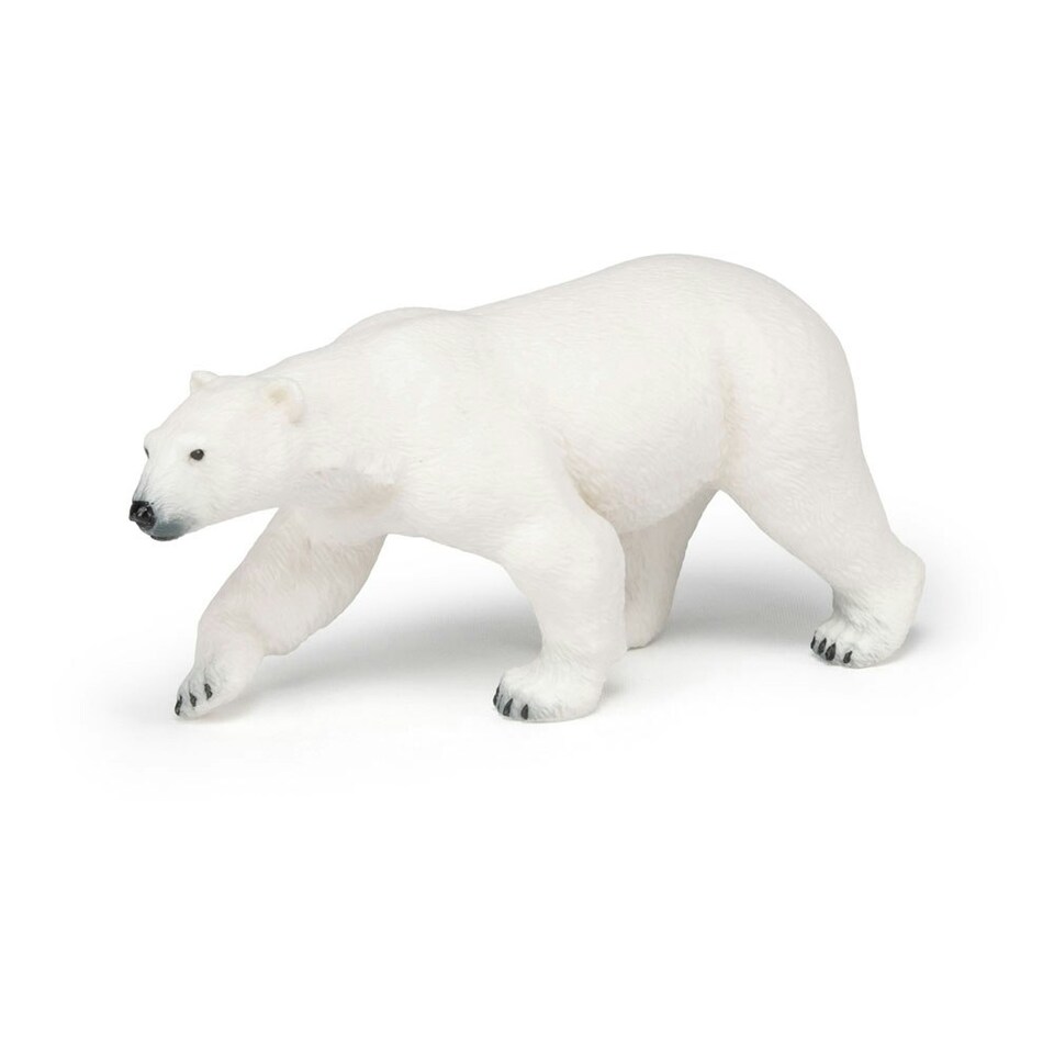 image 1 of PAPO Wild Animal Kingdom Polar Bear Toy Figure