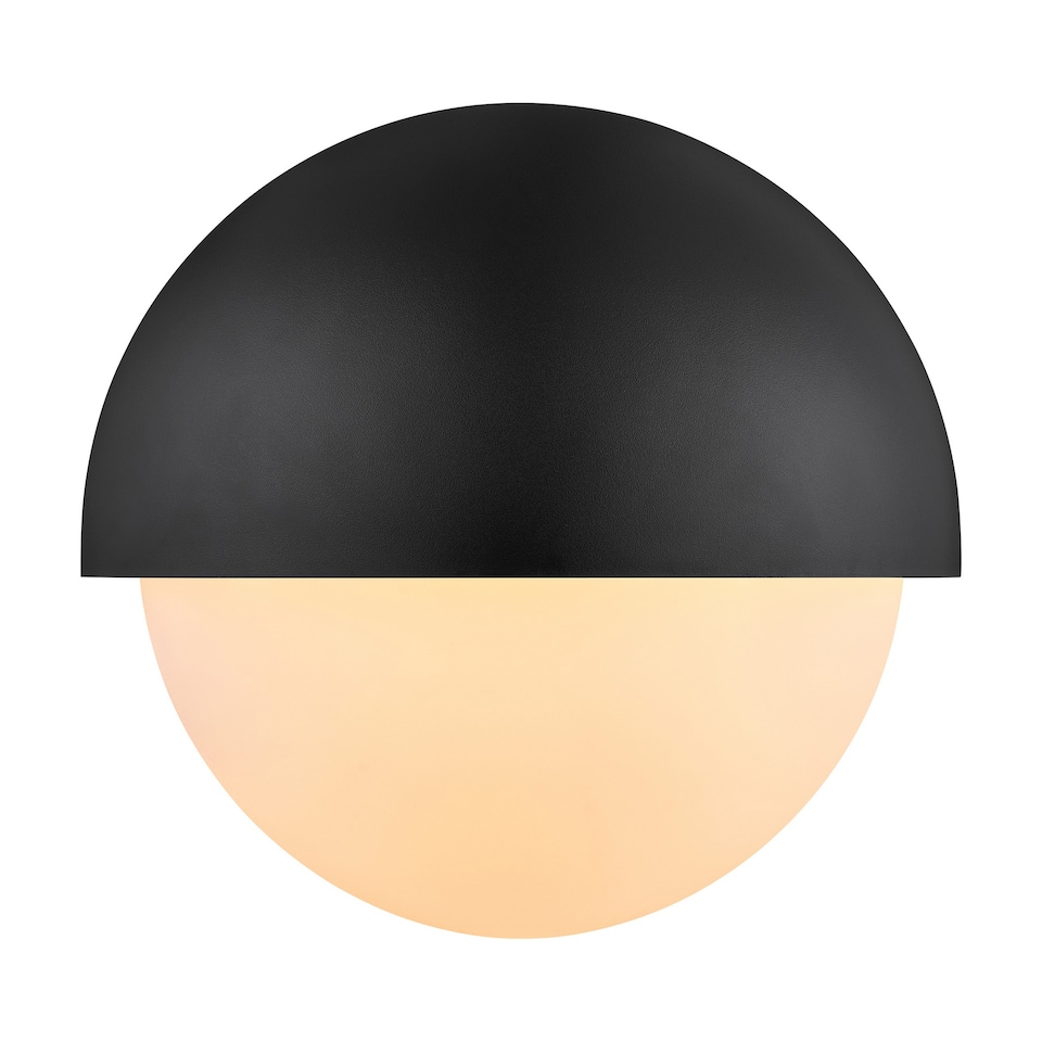 image 1 of Nordlux Scorpius Outdoor Wall Light Black Plastic Solar E14 Sensor Weatherproof - Mains Powered, IP44 | Black | Black