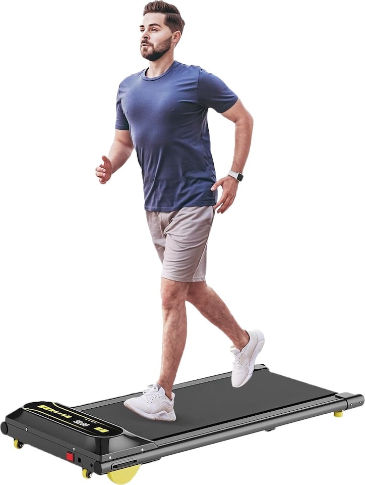 image 1 of Strongology EVOLUTION  Home & Office Quiet 2.0HP Adjustable Speed 1-6km/h Slimline LED Display Treadmill