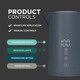 image 3 of 1.5L Smart Kettle, Wi-Fi Touchscreen, App Operated, Voice Control 2200W