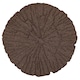 image 1 of Earth brown Single size Cracked log Stepping stone - Pack of 2 | Brown | Bown | Pack of 2