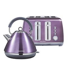 Morphy Richards Accents Purple Kettle & Toaster Bundle