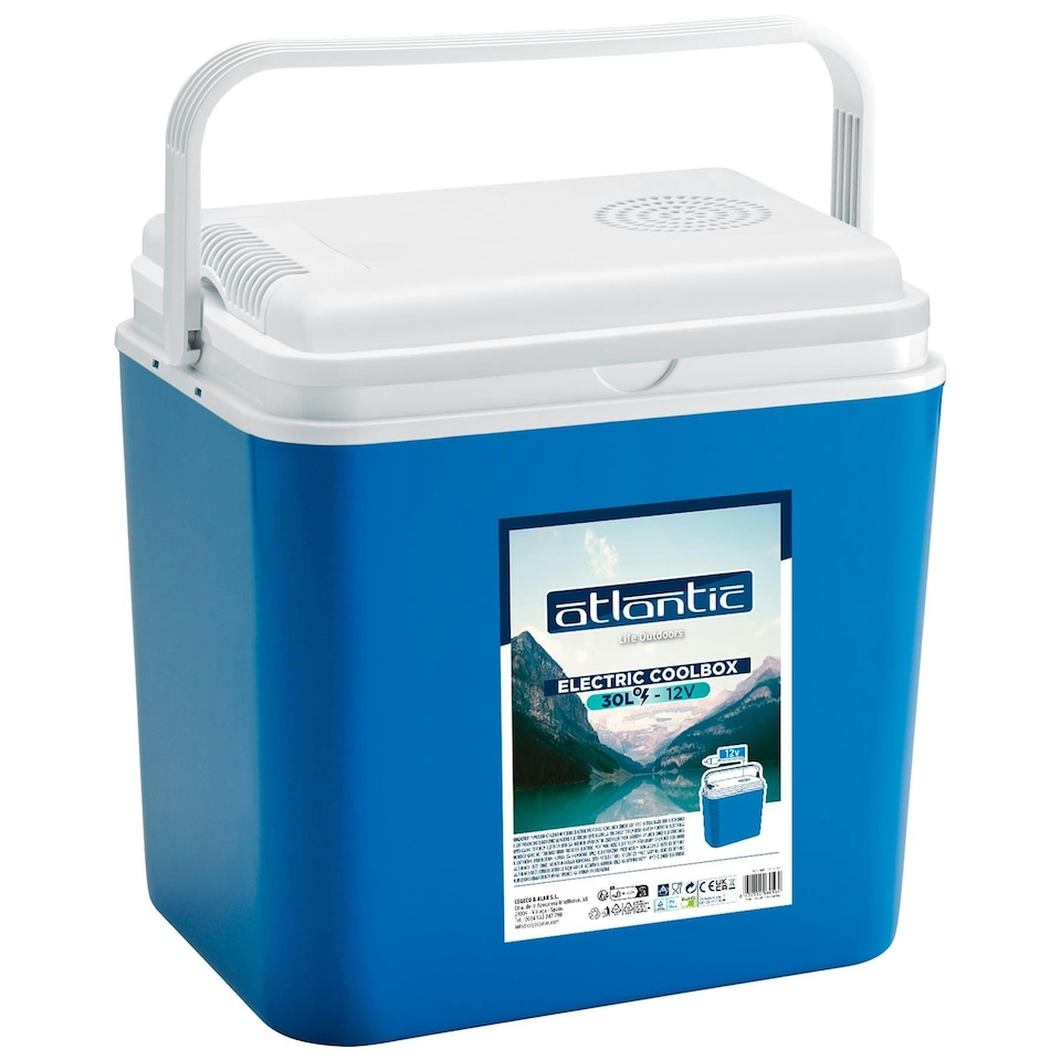 image 1 of Atlantic Cool Box - 30L 12V - Blue Blue