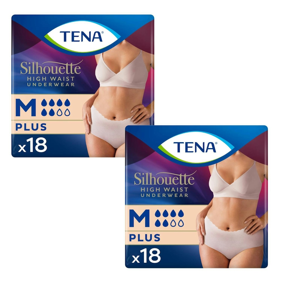 image 1 of TENA Silhouette Pants Medium Cream 36 Pack