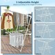 image 7 of COSTWAY 2-Tier Clothes Drying Rack Folding Dryer Garment