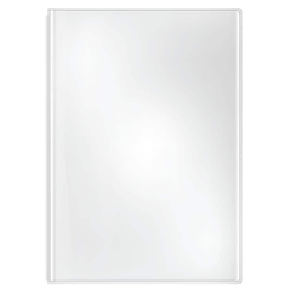 image 1 of Rhino Plastic Protective Sleeves Exercise Book Covers Clear A4+ 10 Pack