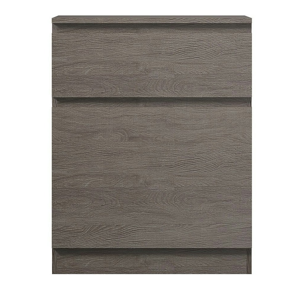image 1 of FWStyle Stora 1 Door 1 Drawer Multi-Storage Unit - Rustic Oak Brown