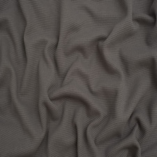 Minerva Core Range Beige Mini Waffle Textured Stretch Knit Fabric for Dressmaking, 150cm / 59" Wide - per metre