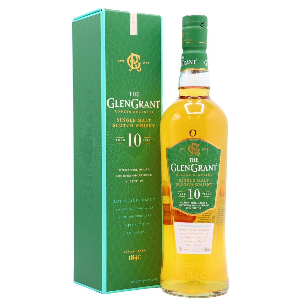 Glen Grant - Speyside Single Malt Scotch 10 year old Whisky
