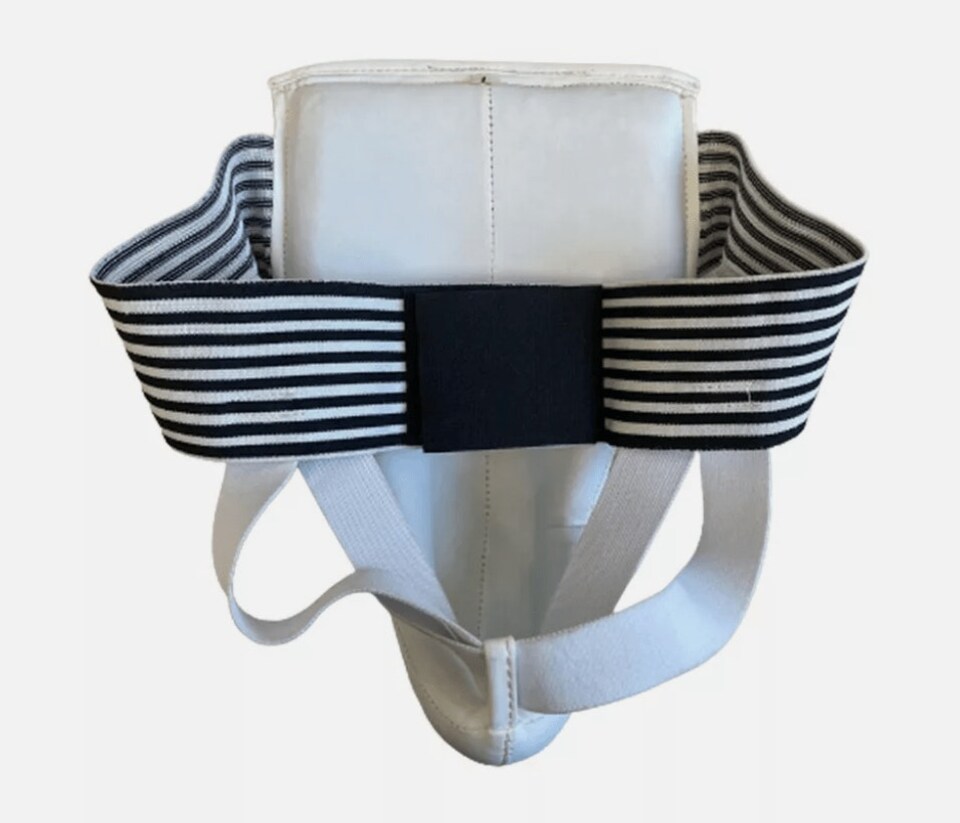 image 1 of FXR Sports White Groin Guard - X Large