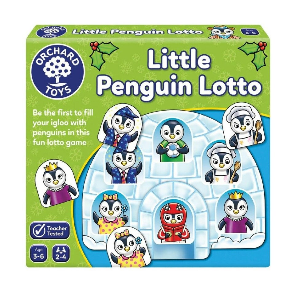 image 1 of Orchard Toys Little Penguin Lotto Childrens Travel Game