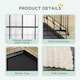 image 3 of PawHut Dog Crate with Two Doors, Tray, Soft Cushion, for Extra Small Dogs