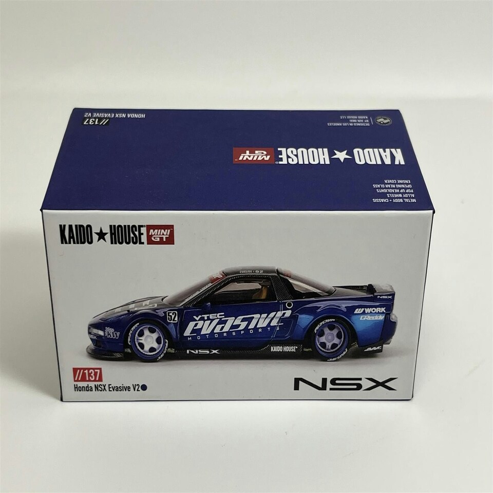 image 1 of Honda NSX Evasive V2 KHMG137 1:64 Scale Mini GT KHMG137