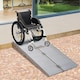 image 2 of HOMCOM 4ft Aluminium Folding Wheelchair Ramp Equipment Mobility Suitcase