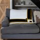 image 2 of Art Deco Black & Gold (Blanket)