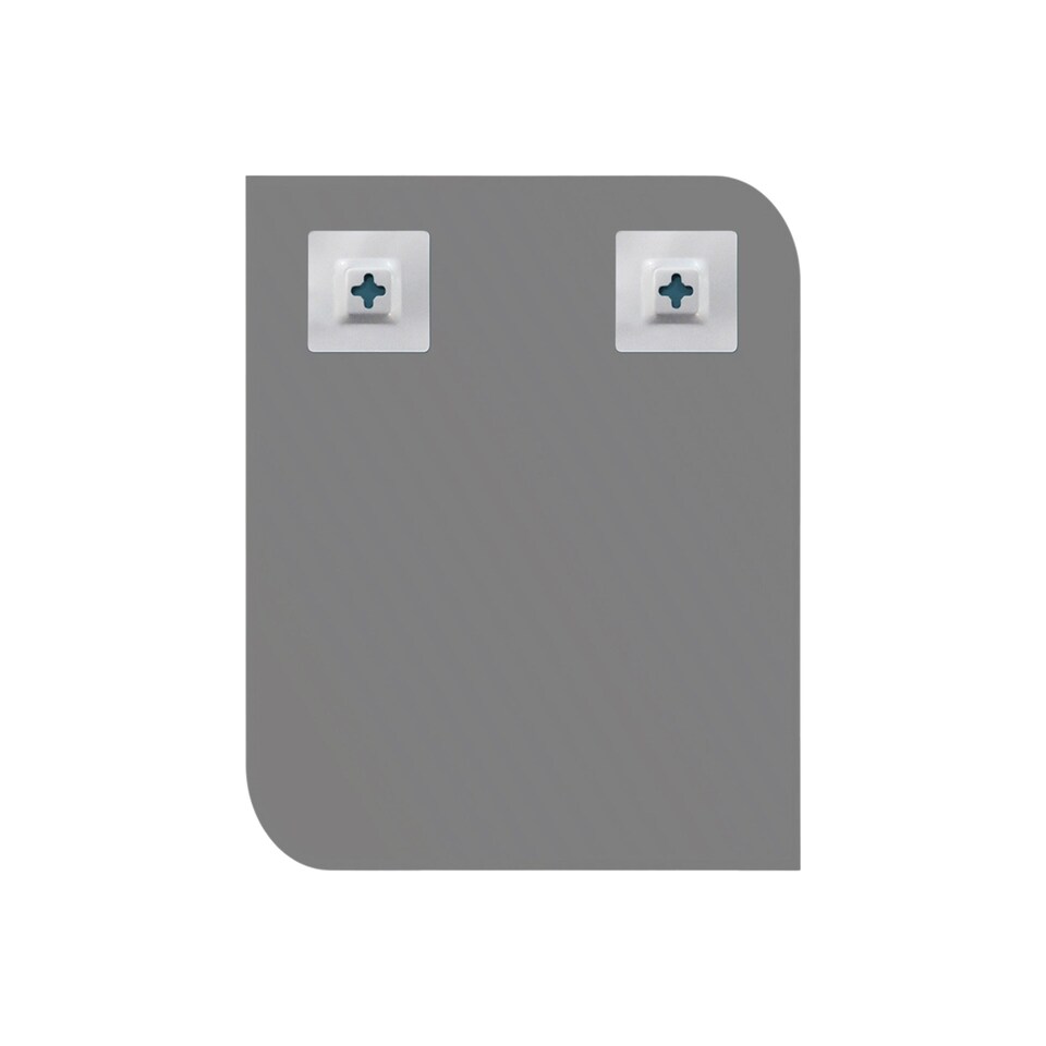 image 1 of Showerdrape Islington Rectangular Wall Mounted Frameless Bevelled Edge Bathroom Mirror 60 x 45cm | Chrome | Mirror | 1