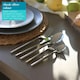 image 3 of Argon Tableware Stainless Steel Cake Forks - 15cm - Silver - Pack of 4
