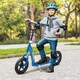 image 6 of HOMCOM Push Scooter, Teen Kids Scooter with 12" EVA Tyres, Blue