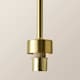 image 4 of ValueLights Fiona Gold Thread Lamp Holder | Gold