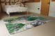 image 3 of Green Flowers Rug | Multi