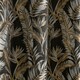 image 3 of Laurence Llewelyn-Bowen Paradise Palm Eyelet Curtains Black