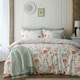 image 8 of Catherine Lansfield Ella Poppy Cream Duvet Cover Set Cream | Single