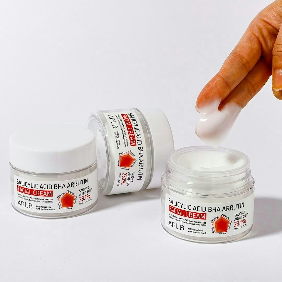 image 1 of APLB Salicylic Acid BHA Arbutin Facial Cream 55ml