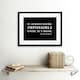 image 2 of Nelson Mandela Always Impossible Done Quote Simple Framed Wall Art Print