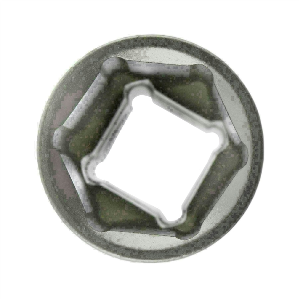 image 1 of 19mm 1/2" Dr Socket Super Lock Metric Shallow CRV Knurl Grip 6 Point TE797