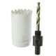 image 2 of 29mm HSS Hole Saw Holesaw Bi-Metal Blade Cutter Drill And Drill Adaptor Arbor
