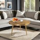 image 3 of Round Coffee Table Barbuto Light Mango Brown