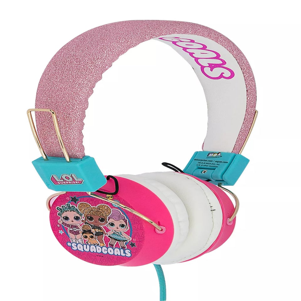 image 1 of L.O.L Surprise! Squadgoals Kid's Wired Headphones | Pink