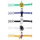 image 1 of Pack of 12 Halloween Rubber Bracelets 19cm