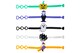 image 1 of Pack of 12 Halloween Rubber Bracelets 19cm