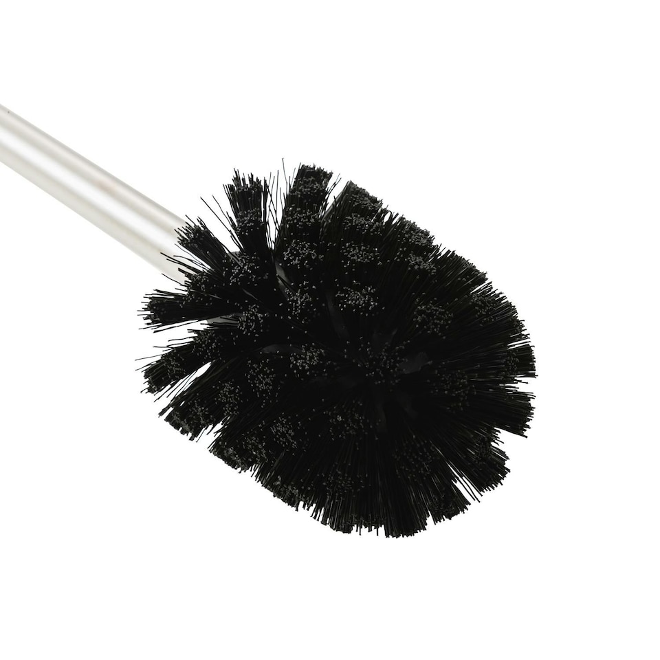 image 1 of Showerdrape Echo Stainless Steel Satin Toilet Brush & Holder