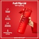 image 4 of Leak Proof 1 Litre Water Bottle, BPA Free, 1000ml (32oz) | Red | Red | 1L