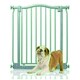 image 1 of Bettacare Curved Top Dog Gate, 71cm - 80cm, Matt Grey, Pressure Fit Pet Gate for Dog and Puppy, Pet and Dog Barrier