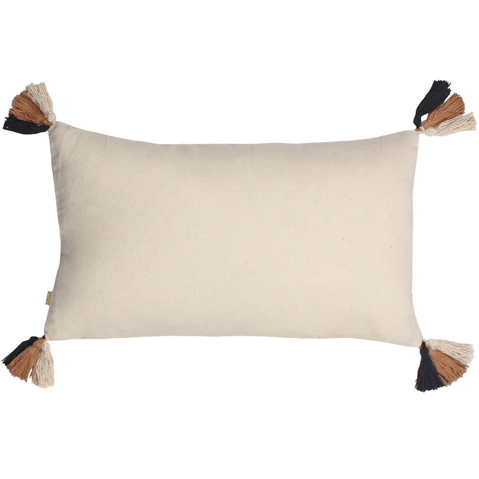 image 1 of Furn Benji Jacquard Cushion, Cinnamon, 30 x 50cm