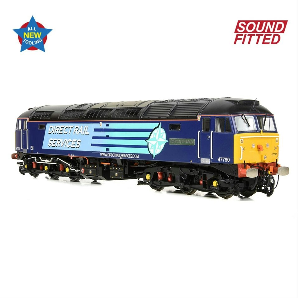 image 1 of Bachmann Class 47 790 'Galloway Princess' DRS Compass (DCC-Sound)