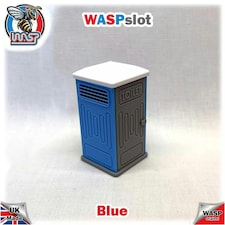 Portable Toilet Blue Slot Car Track Scenery x 1 1:32 Scale Wasp P