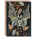image 1 of Abstract Bat Flight Night Patterns Rustic Botanical Him Her Birthday Card