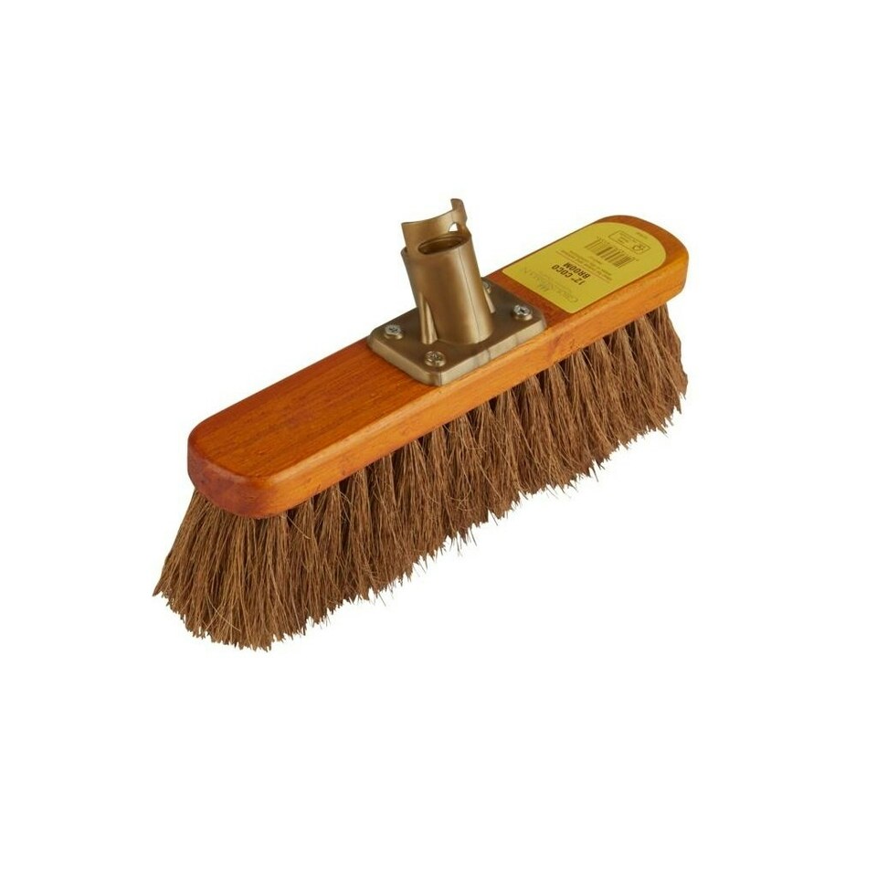 Groundsman Coco Broom Head - Brown - One Size