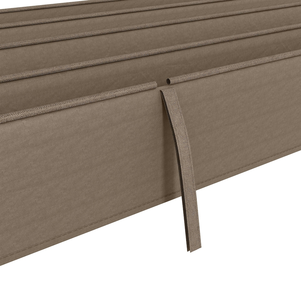 image 1 of Outsunny 2.86 x 2.45 m Pergola Cover Replacement for 3x2 m Frame, Coffee