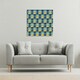 image 2 of Egyptian style motif (Canvas Print) 127 x 127 x 4cm