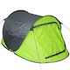 image 2 of 2 Man Pop Up Tent Waterproof For Camping Hiking Festival Mosquito Net Carry Bag | Green | grey/green | 220 x 130 x 95 cm | 1