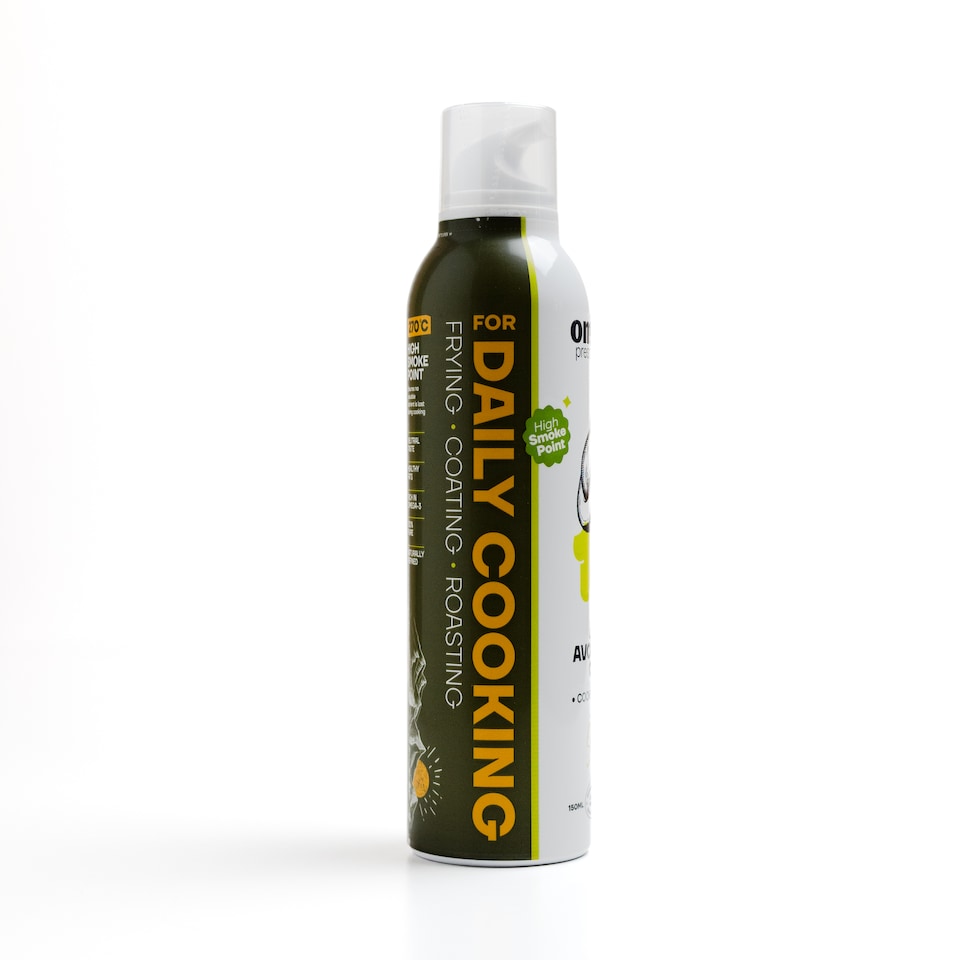 image 1 of Omega Pressery Light Avocado Oil Cooking Spray 150ml
