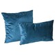 image 4 of Nicola Spring Rectangle Velvet Cushion - 60cm x 40cm - Blue Blue