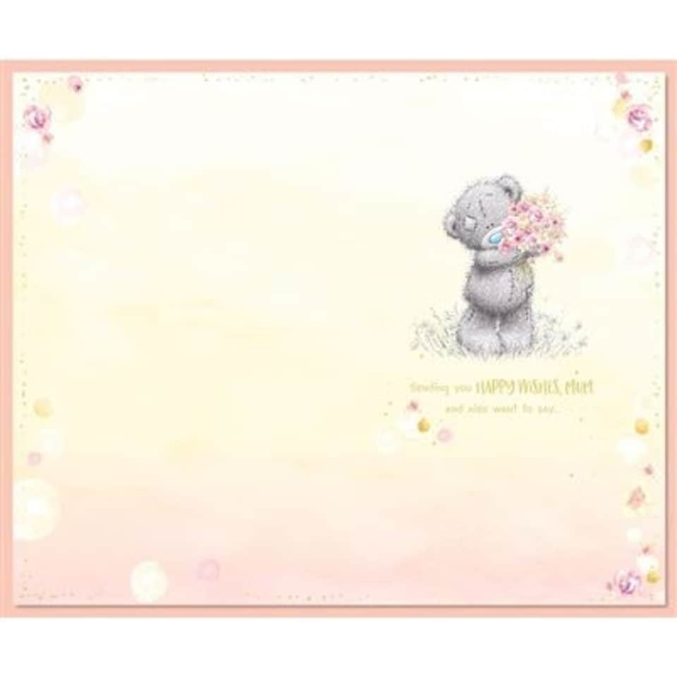 image 1 of Bear Picking Flowers Beautiful Mum Birthday Card